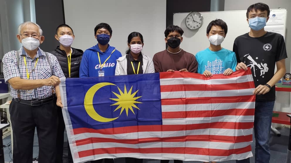 The Malaysia IRAO 2022 team